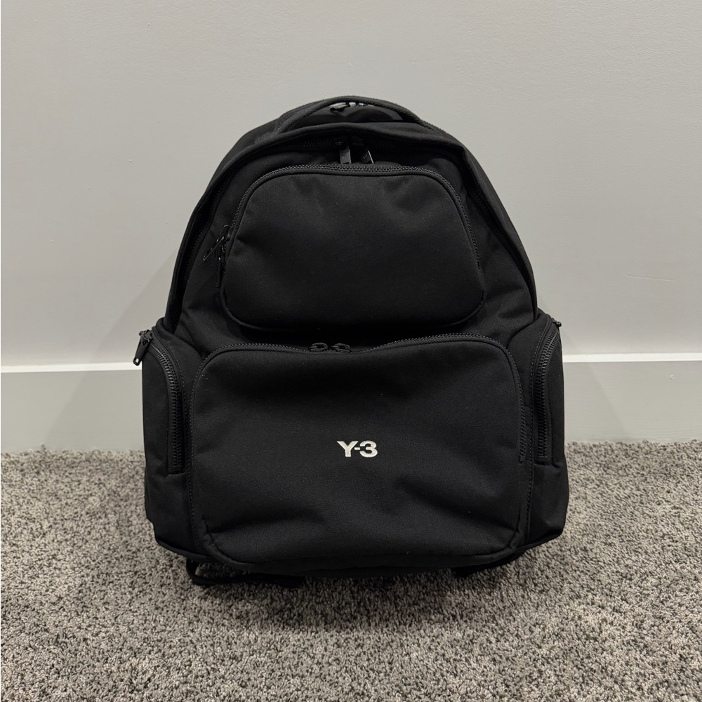 Adidas Y-3 Black Utility Backpack